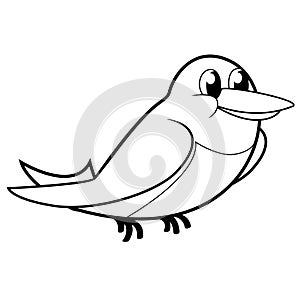 Bird Cartoon Toon Avian Songbird