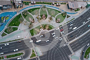 Bird Eye view of Doha West Bay City