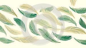 bird feathers background pattern, banner, wings background picture, seamless background