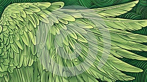 bird feathers background pattern, banner, wings background picture, seamless background