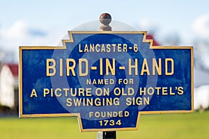 Bird-in-Hand Sign