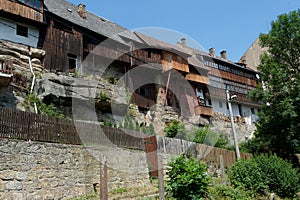 Bird houses in the Town Ustek, Czech republic