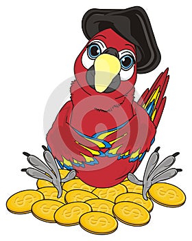 Bird and money