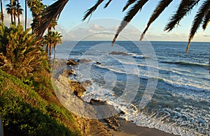 Bird Rock off Heisler Park Laguna Beach, CA.