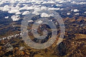 BirdÂ´s eye view of the Andes