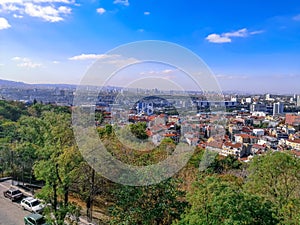 Bird`s eye view of Ankara - the capital of Turkey