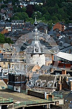 The bird's eye view of Namur