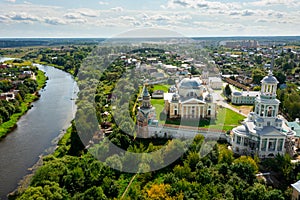 Bird's eye view of Torzhok