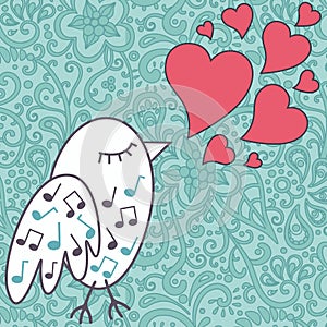 Bird-singing-a-love-song