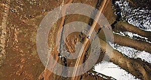 Bird View of Colorful Grand Canyon photo