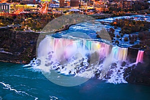 Bird View of Niagara Falls