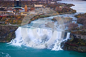 Bird View of Niagara Falls