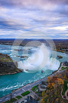 Bird View of Niagara Falls