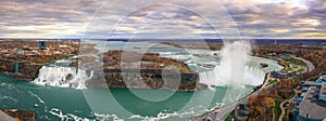 Bird View of Niagara Falls