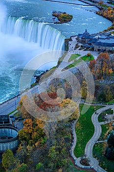 Bird View of Niagara Falls