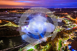 Bird View of Niagara Falls
