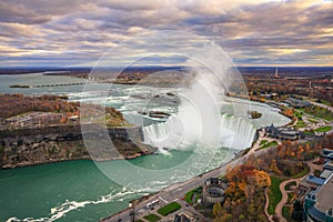 Bird View of Niagara Falls