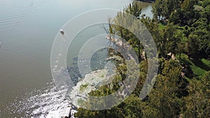 Bird View of Qionghai Lake in Xichangï¼ŒChina