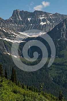 Bird Woman Falls Below Mount Oberlin photo