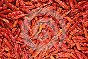 Birds eye chillis background