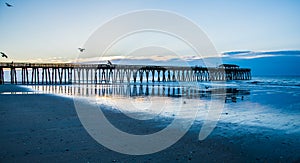 Blue Morning at the Myrtle Beach Fishing Pier