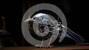 Birds are not real. Mechanical Pigeons - Satirical Depiction of Birds as Surveillance Bots photo