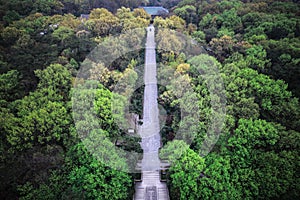 Birdview from Linggu Pagoda in Nanking