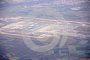 Birdview of Muinch Airport