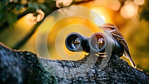 Birdwatching at Sunset