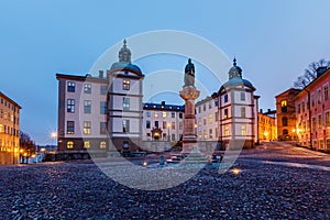 Birger Jarls Square in Riddarholmen in the Morning