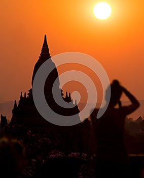 Birmania Sunset 1 photo