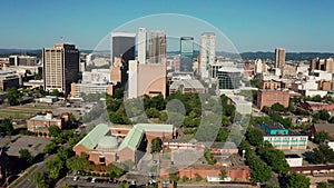 Birmingham Alabama downtown city skyline urban landscape