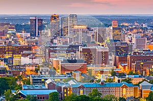 Birmingham, Alabama, USA Skyline