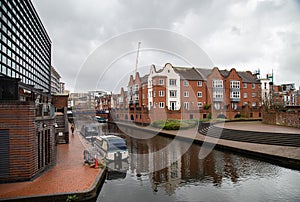 Birmingham Brindleyplace and canals 2020