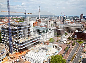 Birmingham City construction