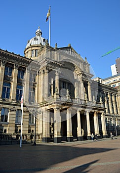 Birmingham Council House on Victoria Square UK