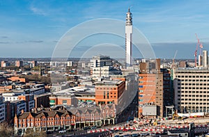 Birmingham, West Midlands, UK skyline