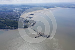 Birnbeck Pier and Weston Super Mare