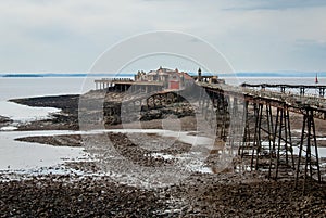 Birnbeck Pier, Weston Super Mare, England