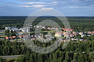 The city of Birstonas in Lithuania