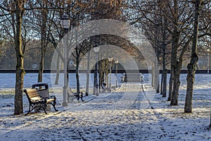 Birstonas walkway by Vytautas hill