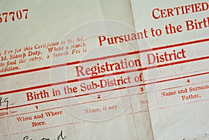 Birth Certificate