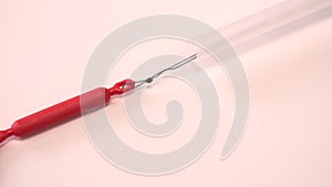 Birth Control symbol, IUD contraception, Sex education with responsability