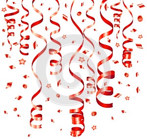 Birthday Streamer Isolated