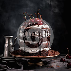 birthday cake black forest