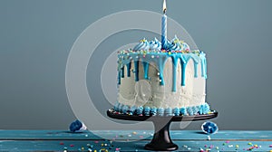 The Birthday Cake Candle.AI generated image