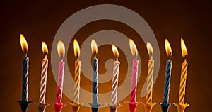 Birthday candles