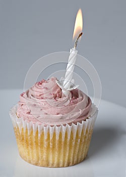 Birthday cupcake