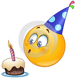 Birthday emoticon