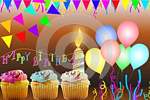 Birthday greeting card